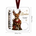 thumbnail image 2 of Christmas Cash Gift Holder Ornament - Clear Acrylic Money Holder for Cash Gift - Christmas Tree Hanging Ornament Set for Holiday Decor, Stocking Stuffer Gifting, 2 of 5
