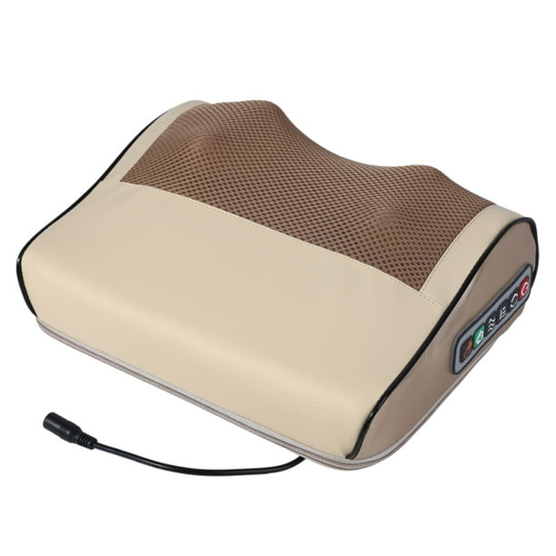 Almohadas de Cuello para Viajes Almohada de Masaje Multifuncional para Uso Doméstico, Carga de Coche, Calefacción Multifuncional, Almohada de Cuello de Coche de Hombro Y Cuello