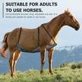 thumbnail image 4 of Adult Horse Fly Sheet Breathable Mesh Bellyband Adjustable Anti-mosquito Net, 4 of 4