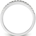 thumbnail image 2 of 14K White Gold Lab Grown Diamond Si1/Si2, G H I, Wedding Band (Size 7) Made In India rm2042b-017-7wlg, 2 of 5