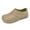 Khaki, variant on Men slipper Clogs Four Seasons Kitchen Waterproof and Oil proof Men's Shoes Anti slip and Wear resistant Soft soled Work Shoes male Kitchen Shoes Beige CN:36/US:6