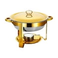 thumbnail image 2 of deevoka Chafing Dish Family Hot Pot Catering Food Warmer for Commercial Family, 2 of 9