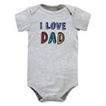 thumbnail image 5 of Hudson Baby Infant Boys Cotton Bodysuits, Boy Bold Family, 3-6 Months, 5 of 7