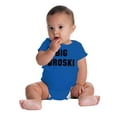 thumbnail image 6 of Big Broski Funny Older Brother Bodysuit Jumper Boys Infant Baby Brisco Brands 12M, 6 of 7