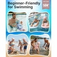 thumbnail image 2 of YOTTOY Kids Swim Belt Set,3-Layer Adjustable Floating Swim Trainer for Children to Swim, Back Float for Kids Swimming Beginners, Includes Kickboard & Swim Cap, 2 of 7