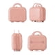 thumbnail image 2 of 14 inch Suitcase Travel Cosmetic Bag Luggage Makeup Bags Portable Toiletry Organizer with Handle for Women Girls White, 2 of 4