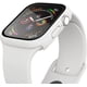 thumbnail image 5 of 2 Pack Hard PC Case with Tempered Glass Screen Protector Compatible with Apple Watch Series 3 42mm Case, Ultra-Thin Scratch Resistant Overall Protective Cover for iWatch Men Women, White, 5 of 5