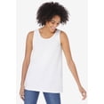thumbnail image 5 of Woman Within Plus Size Scoopneck Tank, 5 of 6