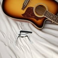 thumbnail image 4 of CTIRCHIU 1 Set Silver Capo for Acoustic Guitar with Pitch Adjustment for Performance by Guitarists, 4 of 8