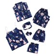 thumbnail image 1 of Gibobby Pijamas mujer invierno Conjunto de pijamas de 7 Uds. Para mujer, pijamas de talla grande para mujer, pijamas informales con tirantes de encaje para mujer(Azul,M), 1 of 5