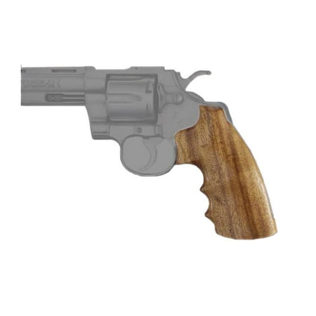- Hogue Wood Grip Goncalo Alves Colt Python I Frame