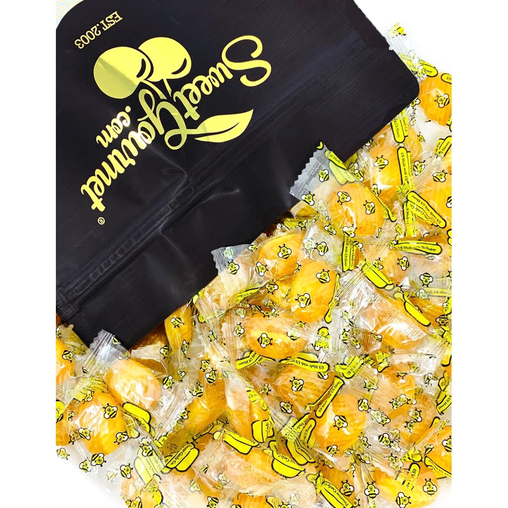 Double Honey Filled Candies Honey Filled Hard Candy Wrapped Bulk 2