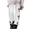thumbnail image 5 of Nrmvnmi Patriotic High Waist Leggings for Women Fourth of July American Flag Patterned Compression Tights Women USA Flag Mothers Day Gifts For Her, 5 of 5