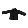 thumbnail image 2 of Figura de acción a escala 1/12, ropa coleccionable, accesorio de disfraz, camisa de color sólido Negro, 2 of 9