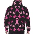 thumbnail image 7 of Sigee Breast Cancer for Men's Pullover Hoodie Sweatshirts Adult Casual Long Sleeve Sweatshirts ,Sizes S-4XL-4X-Large, 7 of 7
