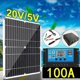 thumbnail image 3 of Panel solar monocristalino Macarena 20W 18V Doble salida USB, 3 of 8