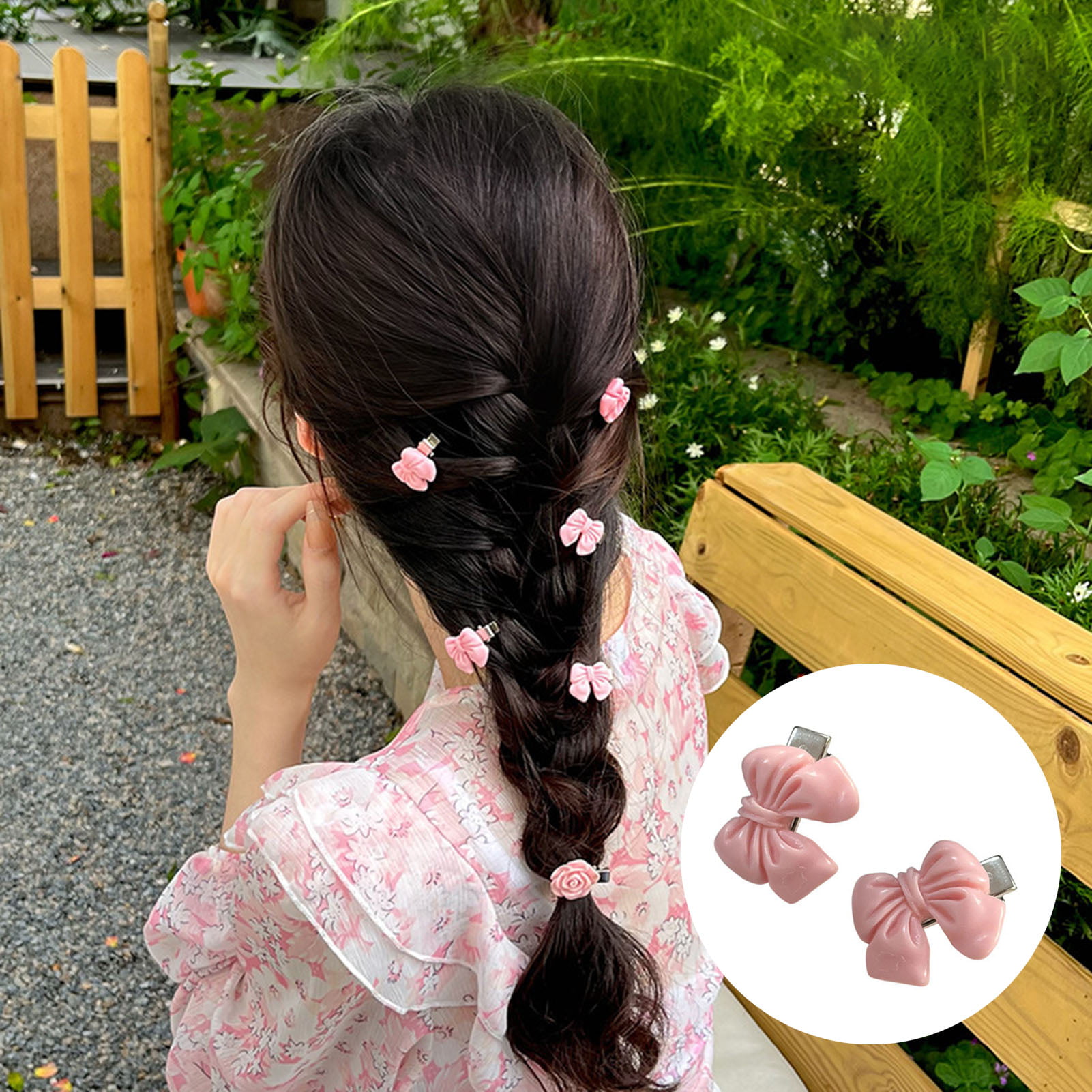 Babies Hair Accessories Online In Pakistan | 12pcs Kids Hairpins Cute  Exquisite Bowknot Colorful Hair Clip Hair Accessories For Kids Baby Girls  Children 
