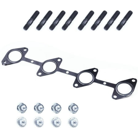 V3300 Exhaust Manifold Install kit 1C010-12350 1C01012350 Fits For Kubota V3300 V3600 V3800 Engine
