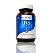 powbab Liver Cleanse Detox & Repair Md Patent Pending Formula for Health Support Aid - 60 caps