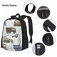 thumbnail image 3 of Easygdp Tractor and Dumper Mochila para Niños y Niñas con Set de Caja de Almuerzo y Estuche para Lápices 3 en 1, Mochila Escolar Estampada para Adolescentes, 3 of 7