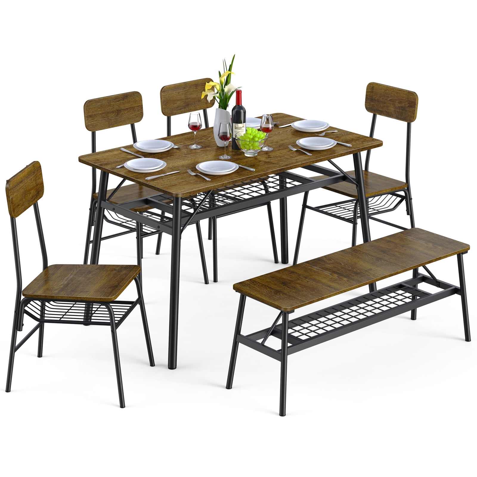 elegant life 6 piece dining set