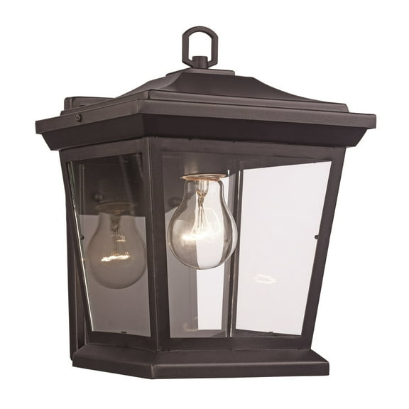 Trans Globe Lighting 50770 Turlock 15" Tall Outdoor Wall Sconce - Black