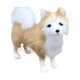 thumbnail image 3 of Fur-like Husky Rative Ornts Artificial Fur Husky Hold Animal Ornts Toys For, 3 of 4