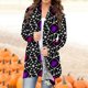 thumbnail image 2 of Cárdigan de mujer con parte delantera abierta, camiseta de manga larga, cárdigan de otoño, cárdigan suelto, camisa estampada, cárdigan, Top, cárdigan de fiesta, camisa Odeerbi ODB-2, 2 of 5