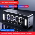thumbnail image 3 of Altavoz De Reloj Bluetooth Multifuncional 2500Mah Altavoz De Termómetro De Radio Para Oficina En Interiores Junto A La Cama Guardurnaity EL009694-00, 3 of 5