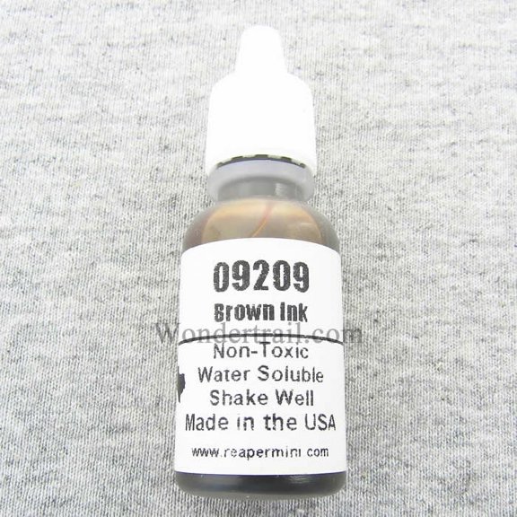 RPR09209PT Brown Ink Master Series by Reaper Miniatures Multi-Colored