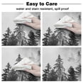 thumbnail image 5 of Forest Tree Simplicity Tablecloth Rectangular Holiday Table Cover Party Dinner Decor Waterproof Table Cloth, 5 of 6