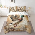 thumbnail image 2 of Castle Fairy Teens Adults Mallard Duck Bedding Comforter Set 7pcs,Rustic Animal Queen Bedding Sets Super Cozy,Abstract Watercolor Queen Sheet Sets,Breathable Home Decor,Reversible, 2 of 8