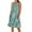 A Green, variant on Long Sleeve Dress Plus Size Sundress Women's Solid Color Casual Sleeveless Linen Loose Fitting Dress With Pockets F White XXL
