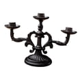 thumbnail image 2 of Candelabros de lujo Portavelas de hierro Portavelas de 3 pilares Portavelas para el hogar Decoración de escritorio Aniversario perfecl Porta vela, 2 of 8
