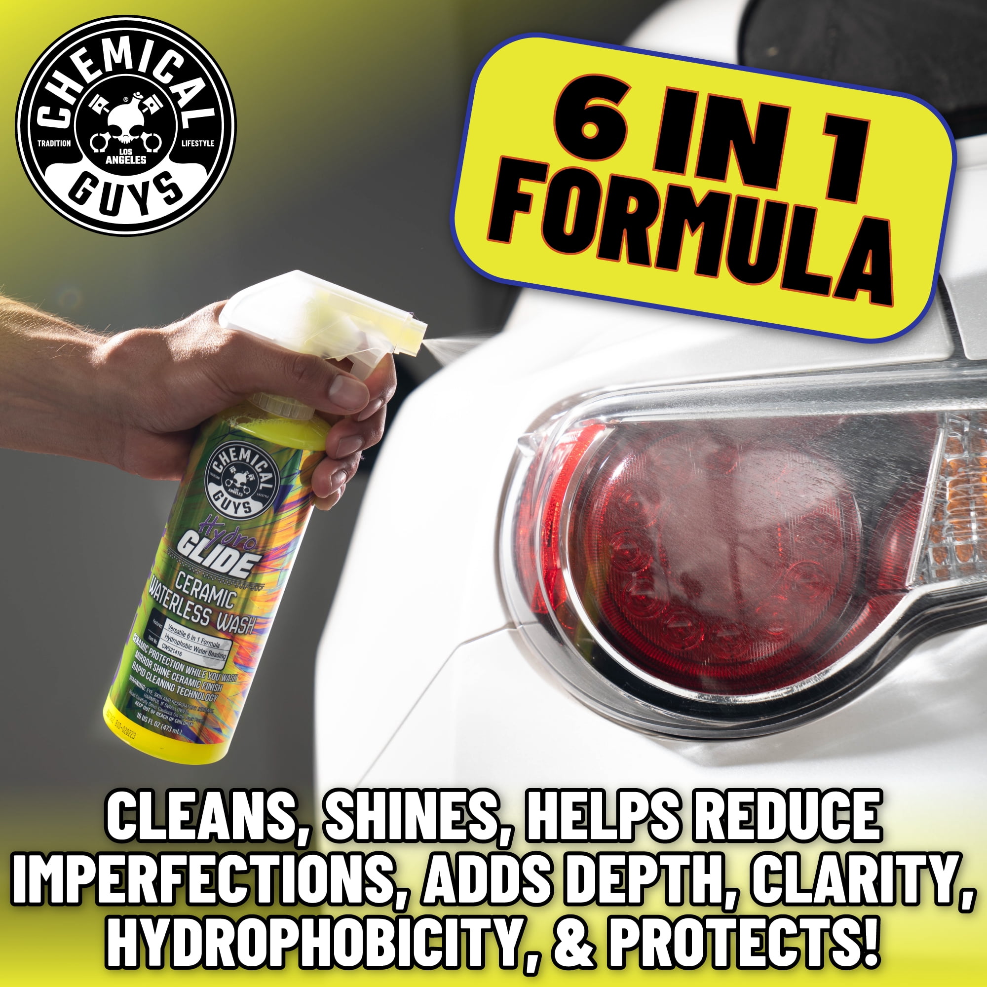 Chemical Guys HydroGlide Ceramic Waterless Wash (20 oz)