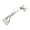 A, variant on Eqslft Gate Handle, Screen Door Handle in Stainless Steel Color,Handle Hardware Tools for Cabinets Home Gates Screen Indoor Outdoor Door Pulls