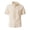 Khaki, variant on LTTVQM Men's 2026 Casual Button Down Short Sleeve Shirts Summer Beach Wedding Shirt Vacation Cotton Shirts Light Blue XL