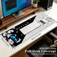 thumbnail image 3 of Brecoy Extended Large Gaming Mouse Pad, 31.5" x 11.8" Desk Mat with Stitched Edges, Waterproof Non-Slip Rubber Base, Desk Protection for Home Office & Gaming, 3 of 7