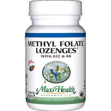 Maxi méthyle folate Supplément Pastilles, 90 Count