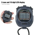 thumbnail image 3 of Stopwatch, Continuous Time Displays Subsection Track And Field Stopwatch Time And Calendar Sturdy Durable  For Sports For Running, 3 of 8