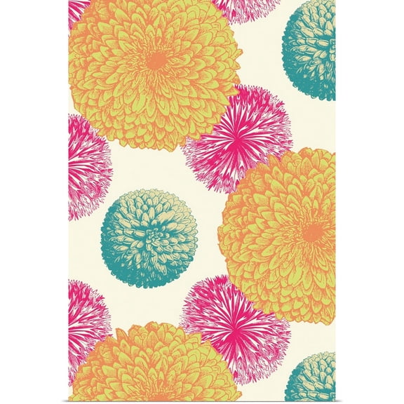 Great BIG Canvas | Rolled Vision Studio Poster Print entitled Celebration II