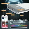 thumbnail image 3 of Lepotec  Dimmable 45RGB LED Smart Night Light, 8 Colors Changing 2-Pack,, 3 of 6