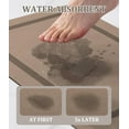 thumbnail image 4 of Bathroom Mat Rugs Large 48x24, Ultra Thin Magic Mat Bathroom Rug Non Slip Bath Rugs Quick Dry Absorbent Bath Mats for Bathroom Floor, (Dark Green, 48"x24"), 4 of 6