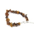 thumbnail image 1 of Xiao Hua Pulsera de cuentas hecha a mano, ideal para hombres y mujeres, pulsera ajustable vintage de cristal de piedra natural (marrón), 1 of 5