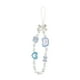 thumbnail image 1 of Cordón para teléfono con cuentas Hugo adorno para bolso llavero pulsera Arco transparente, 1 of 10