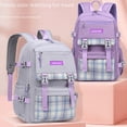 thumbnail image 1 of Mochila escolar de bebé Sésamo para estudiantes de primaria, bolso infantil de gran capacidad para mujeres de 1-6-9 grados, mochila informal ligera, 1 of 5