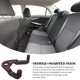 thumbnail image 2 of 2 ganchos para asientos traseros de coche, organizador de almacenamiento para vehículos, 2 en 1, para el respaldo del asiento del coche, reposacabezas y almacenamiento de vehículos, 2 of 7