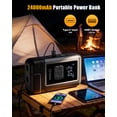 thumbnail image 3 of Jump Starter with Air Compressor & Tire Inflator, 8000A 12V Jumper Box for Car (All Gas/12L Diesel) with 150 PSI Air Compressor and Portable Power Bank, jumper cables, 3 of 8