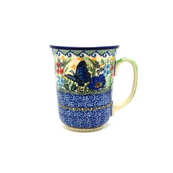 Polish Pottery Mug - 16 oz. Bistro - Unikat Signature U4600