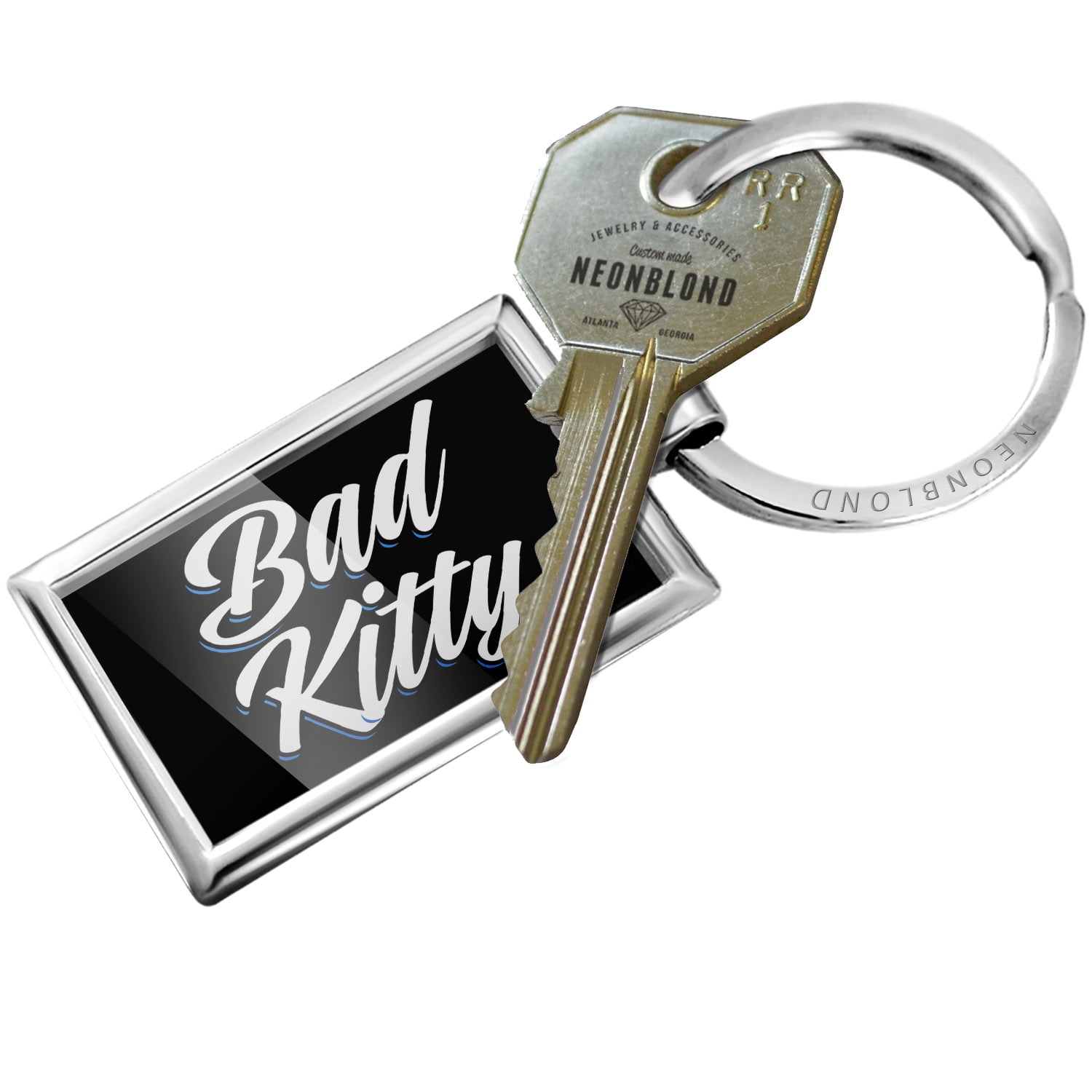 Bad kitty best sale keychain